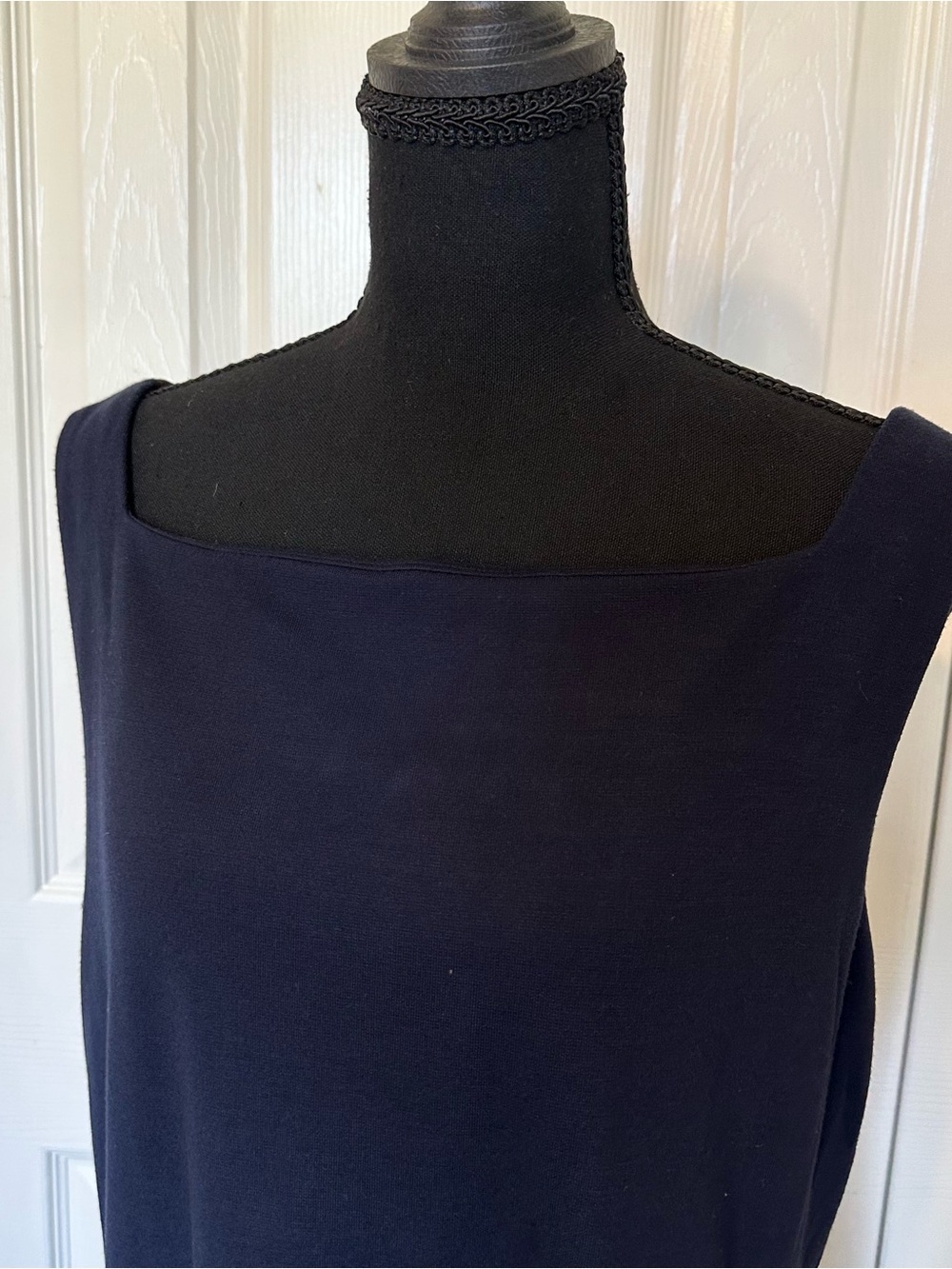 Ralph Lauren Sport Dark Navy Sleeveless Midi Dress Size XL Vintage Women’s NWT - Picture 5 of 12